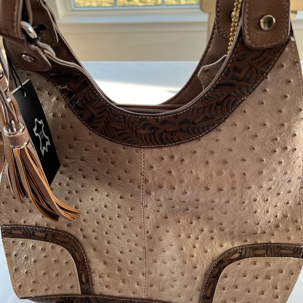 M.C. Mark Chantal leather bag